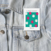 Flower Market - Prague Button (Insitu)