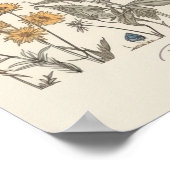 Flower Market Rome No. 3 Botanical Poster (Hoek)