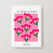 Flower Market - Seoul Button (Voorkant)