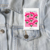 Flower Market - Seoul Button (Insitu)