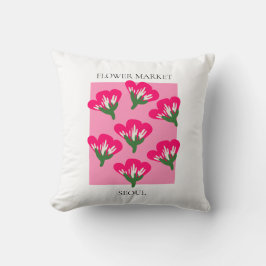 Flower Market - Seoul Kussen