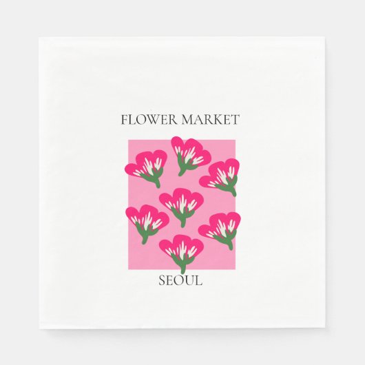 Flower Market - Seoul Servet (Voorkant)