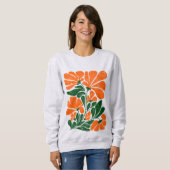 Flower Market Sweatshirt (Voorkant volledig)