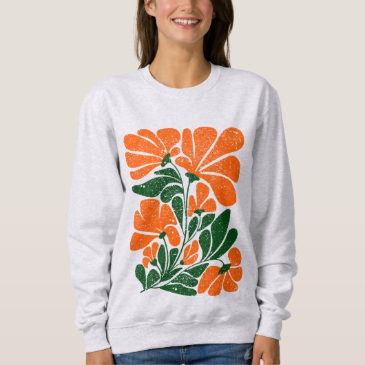Flower Market Sweatshirt (Voorkant)