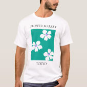 Flower Market - Tokyo T-shirt (Voorkant)
