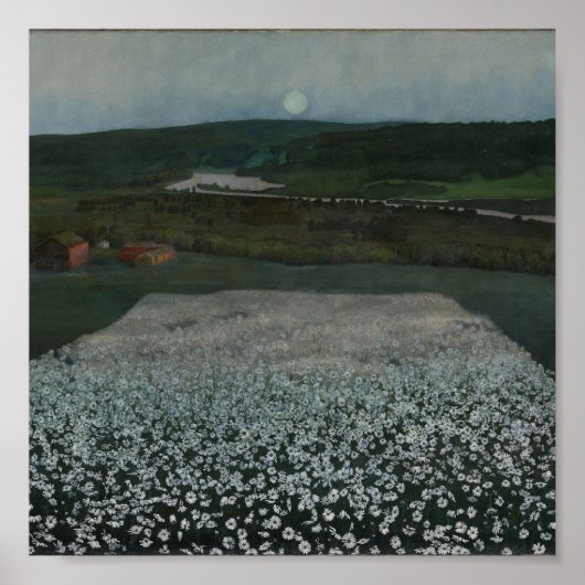 Flower Meadow in the North - Fine Art Print (Voorkant)