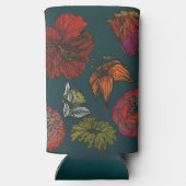 Flower Medley II Seltzer Blikjeskoeler (Achterkant)