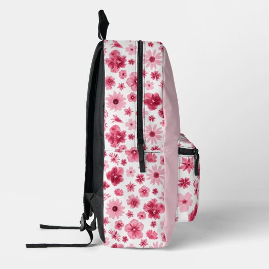 Flower mochila bedrukte rugzak (Links)