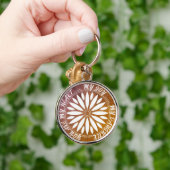 FLOWER MODERN GIFT FROM MOM DAD SISTER SON BOSS SLEUTELHANGER (Hand)