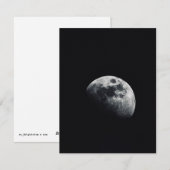 Flower Moon Foto afdrukken Feestdagenkaart (Voorkant / Achterkant)