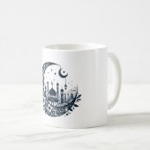 Flower Moon Mosque Koffiemok (Voorkant rechts)