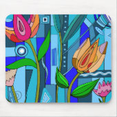 Flower Mother's Day muismat cadeau (Voorkant)