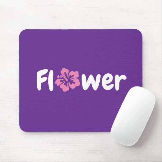 Flower Mousepad Muismat (Met muis)