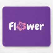Flower Mousepad Muismat (Voorkant)