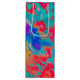 flower Movement Wine Gift Bag Wijn Cadeautas