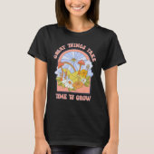  Flower Mushroom Positive Attitude Quote 70 T-shirt (Voorkant)