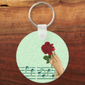 Flower Music Sleutelhanger (Voorkant)