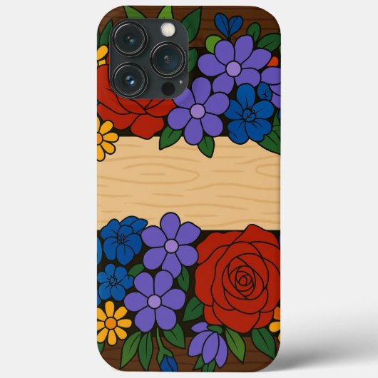 Flower name label Case-Mate iPhone case (Achterkant)
