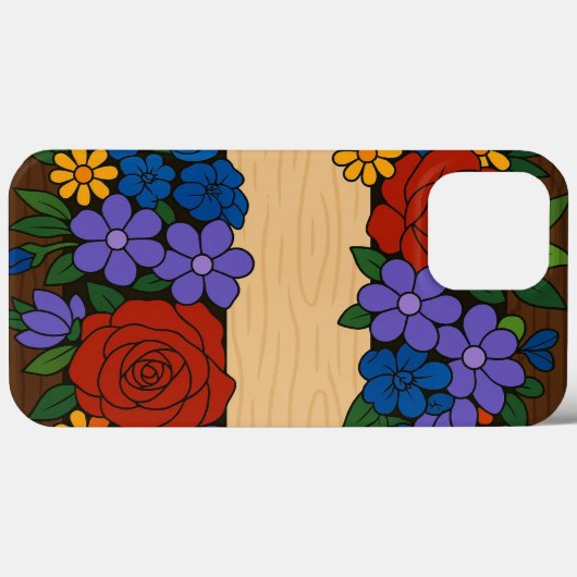 Flower name label Case-Mate iPhone case (Achterkant (horizontaal))