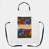 Flower name label schort (Voorkant)