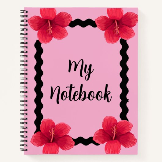 flower Notebook Notitieboek (Voorkant)