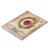  Flower Notitieboek Cultivating Garden of Idea (Linkerzijde)