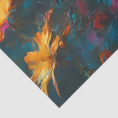 Flower Oerwoud Lion Tissuepapier (Detail)