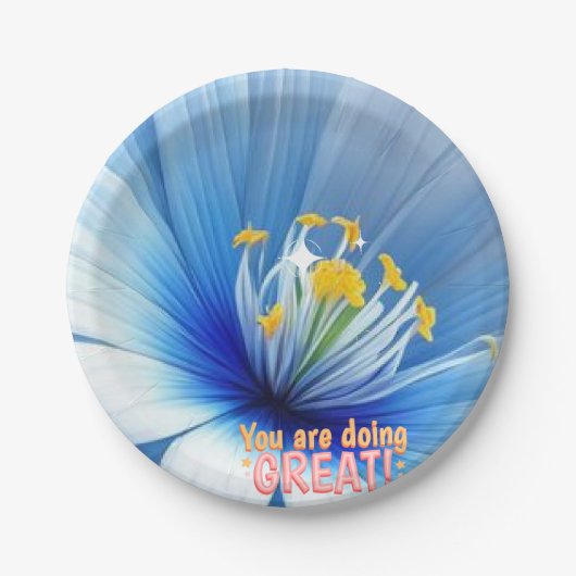 Flower of Appreciation Paper Bord (Voorkant)