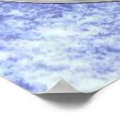 Flower OF Life 2 - silver stamp Poster (Hoek)