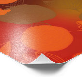 flower of life, chakra,zen,sacred geometric, foto afdruk (Hoek)