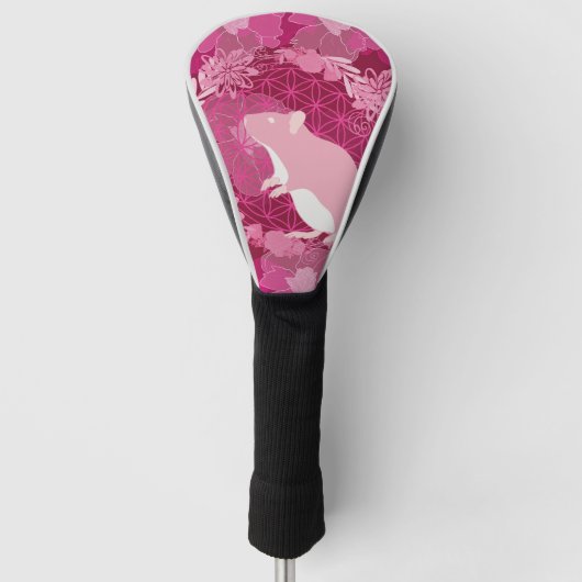 Flower of life golfheadcover (Voorkant)