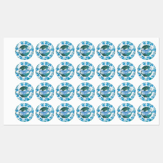 Flower of life labels