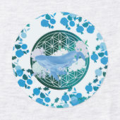 Flower of life labels (Design 2)
