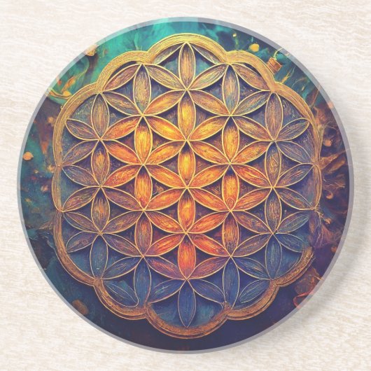 Flower of Life Onderzetter (Voorkant)