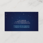 Flower of life Ornament - Kosmische energiestroom Visitekaartje (Achterkant)