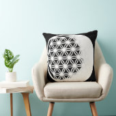 Flower of Life – Premium Geometric Pillow Kussen (Stoel)