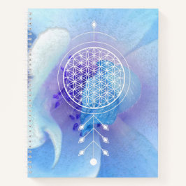 *~* Flower of Life Sacred Geometry Yoga Reiki Notitieboek