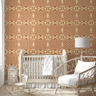 Flower of Life - Seamless Pattern Art 8 Behang