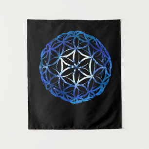 Flower of Life Sphere Sacred Geometry Wandkleed
