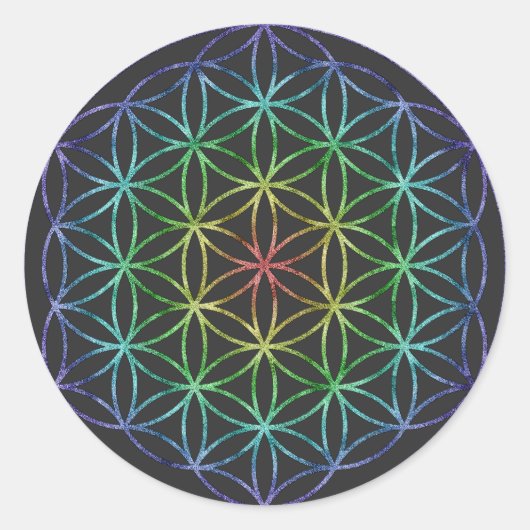 Flower of Life Sticker (Voorkant)