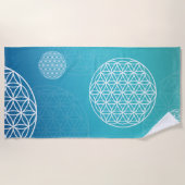 Flower of life strandlaken (Voorkant)