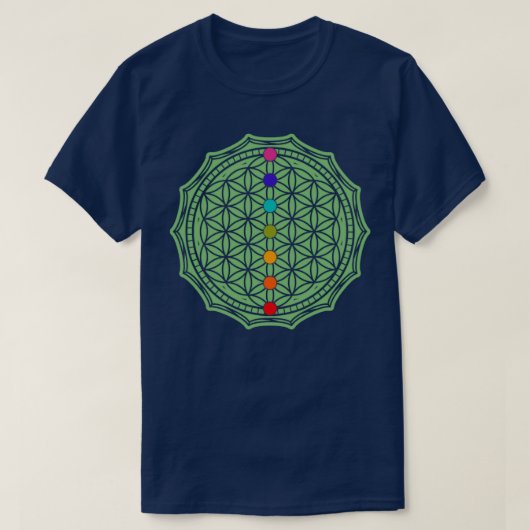 Flower of life t-shirt (Design voorkant)
