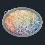 Flower of Life - Waterverf schilderij Gesp<br><div class="desc">Kunstwerk van Brady Arnold</div>