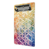 Flower of Life - Waterverf schilderij Mini Klembord (Angled2)