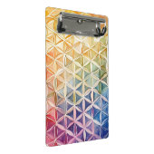 Flower of Life - Waterverf schilderij Mini Klembord (Schuin)