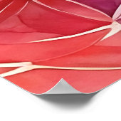 Flower of Life - Waterverf schilderij Poster (Hoek)