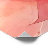 Flower of Life - Waterverf schilderij Poster (Hoek)