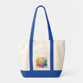 Flower of Life - Waterverf schilderij Tote Bag (Voorkant)