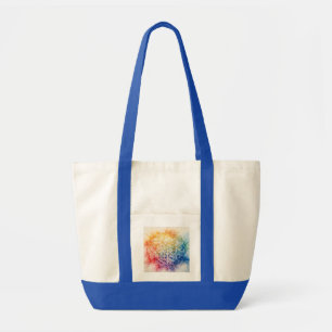 Flower of Life - Waterverf schilderij Tote Bag