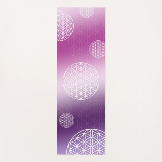 Flower of life yogamat (Voorkant)